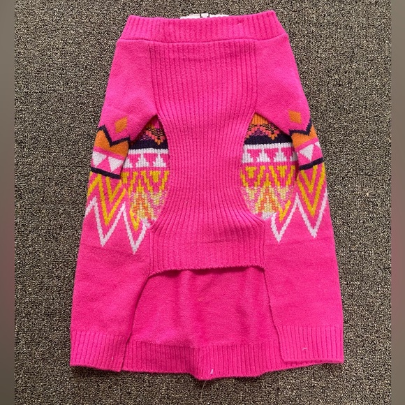 NWT XL Boots & Barkley Pink Dog Sweater - Picture 2 of 5